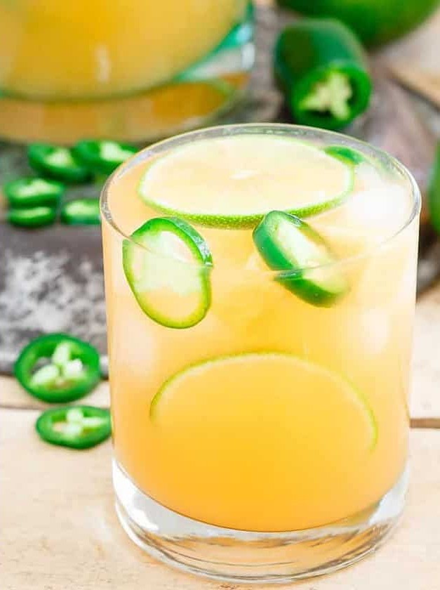 Spicy Melon Refresher Cocktail