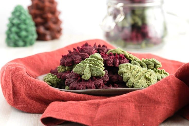 Chocolate Pistachio Spritz Cookies Perfection