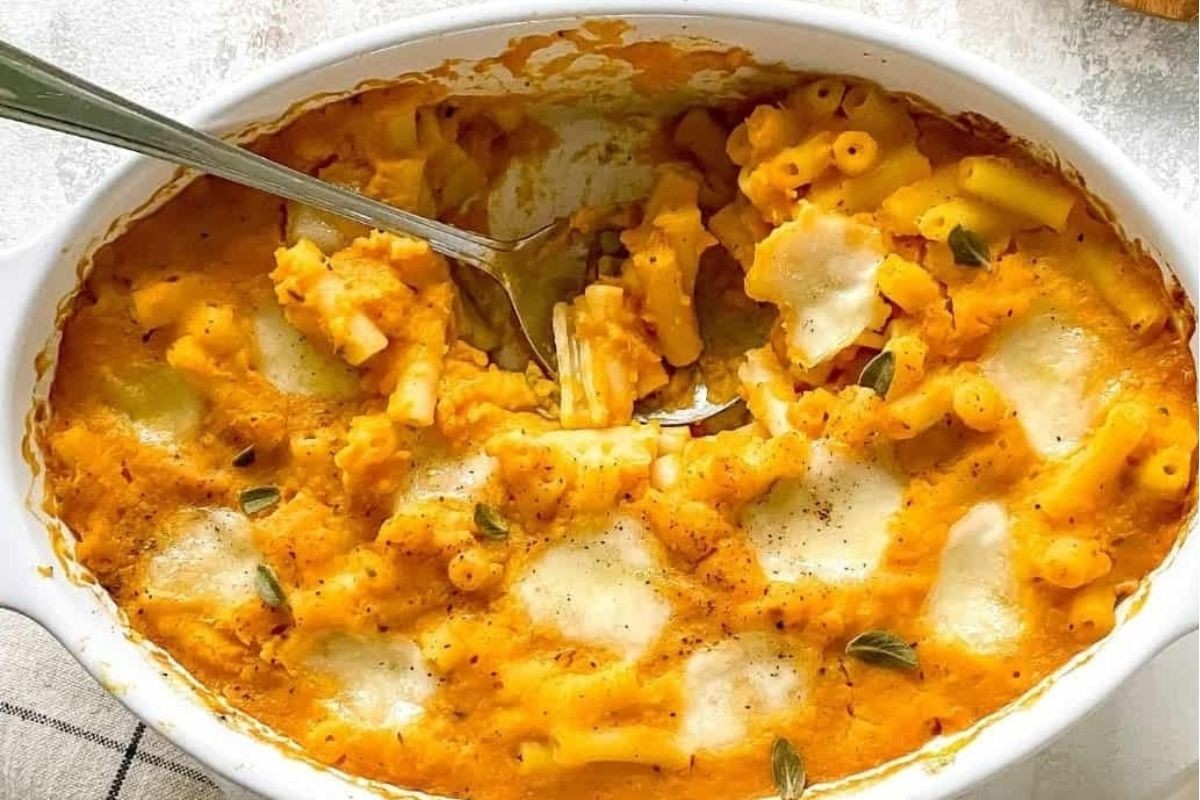 Butternut Squash Pasta Bake