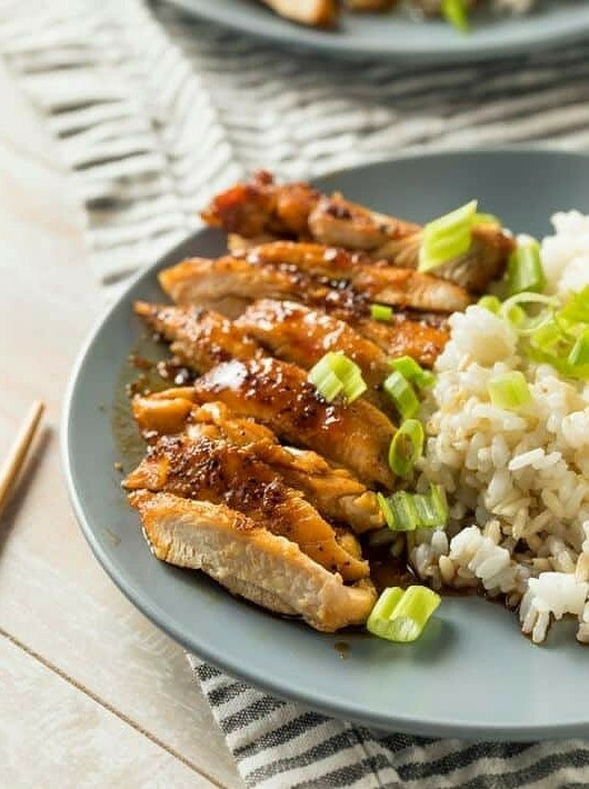 Sweet Teriyaki Chicken in Crockpot Delight