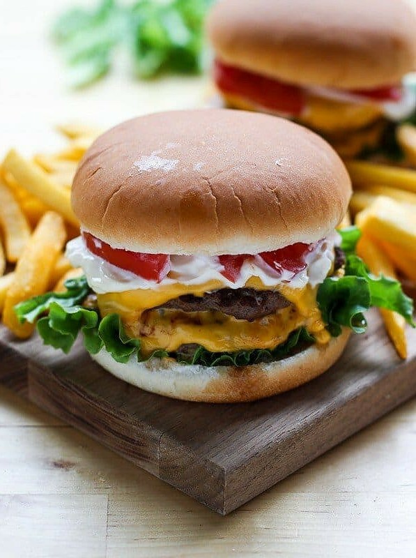 Juicy Homemade Beef Burger Recipe