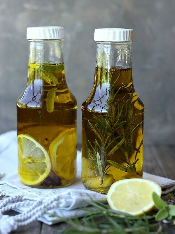 Homemade Rosemary Lemon Olive Oil Recipe