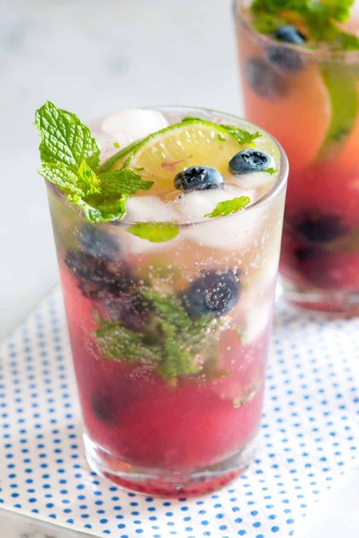 Berry Blissful Fruit Mojito Recipe