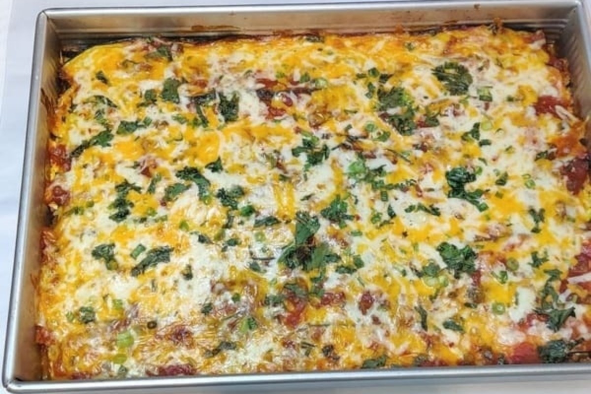 Mexican Keto Zucchini Lasagna Delight