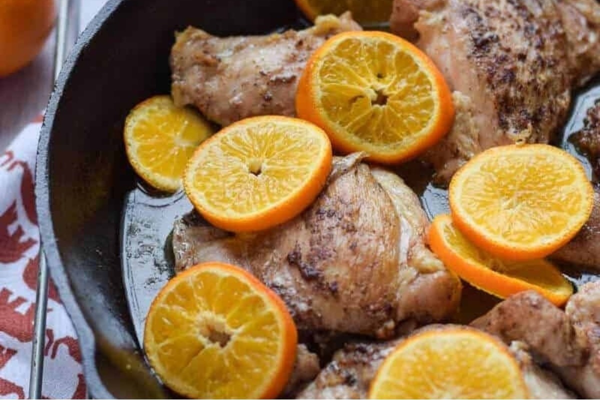 Clementine Chicken with a Twist of China