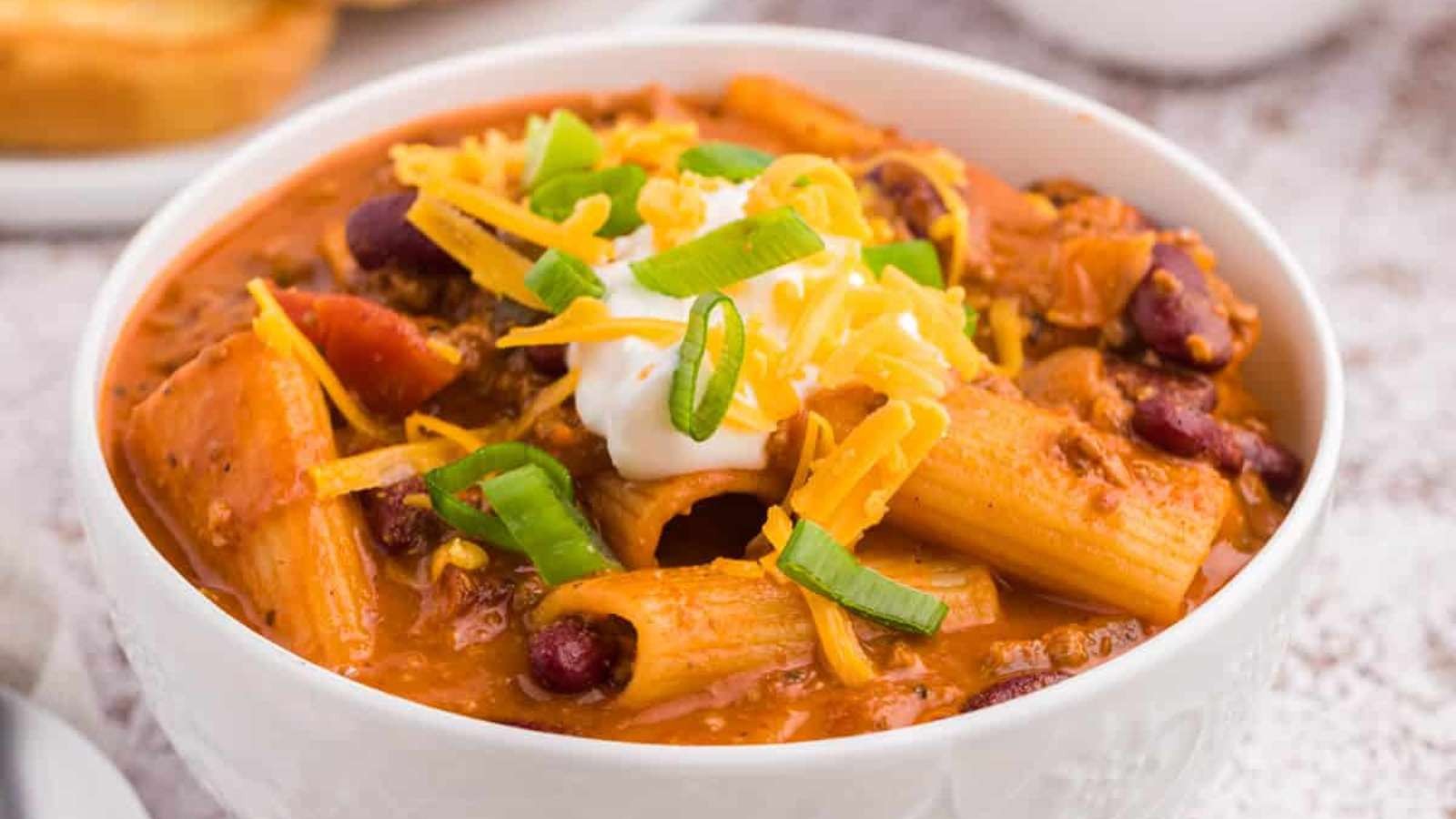 Quick Chili Pasta Bake