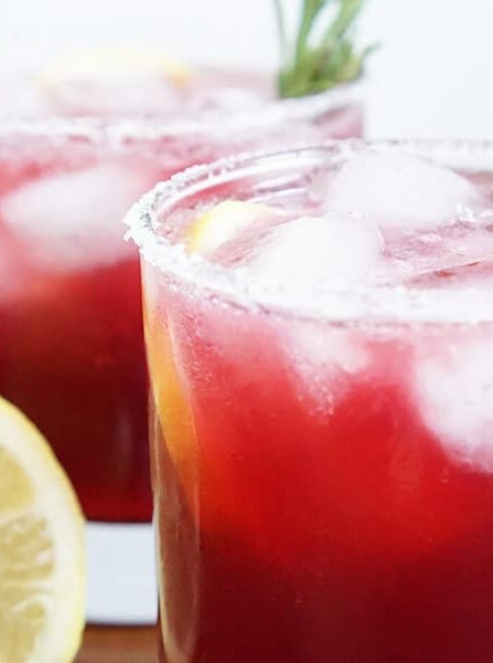 Smoky Winter Pomegranate Margarita