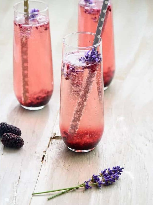 Lavender Blackberry Bubbly Bliss