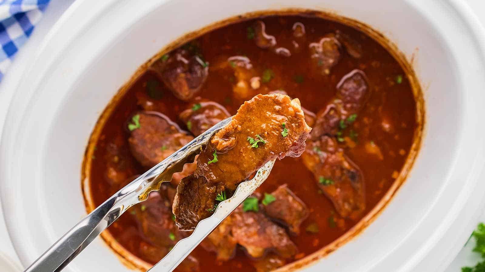 Slow Cooker Pork Ribs with Southern Flair