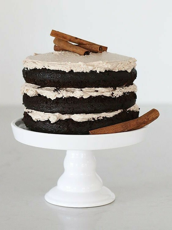 Spicy Chocolate Layer Cake Delight
