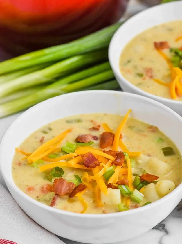 Savory Smoked Potato Soup Delight