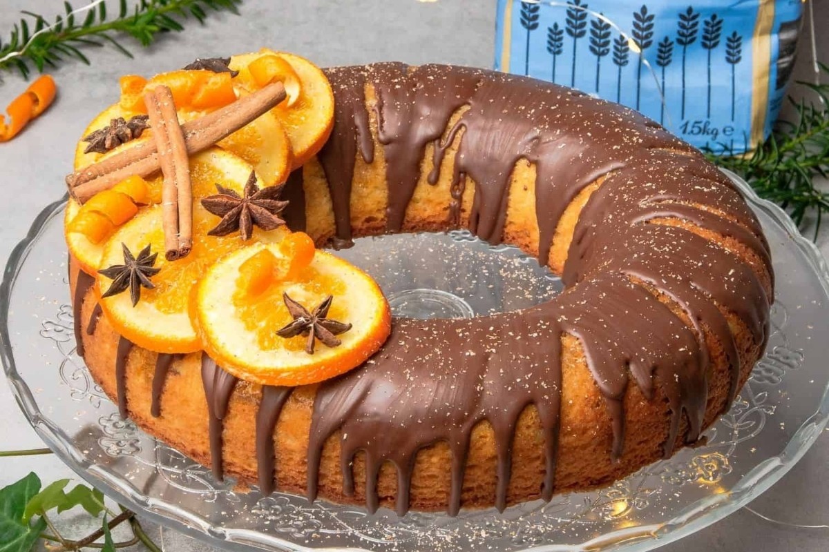 Moist Chocolate Orange Festive Bundt