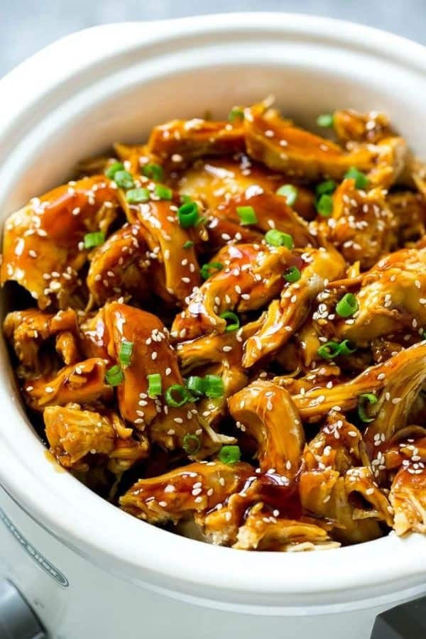 Easy Crockpot Teriyaki Chicken Dinner