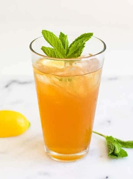 Vodka Iced Tea Refresher Cocktail