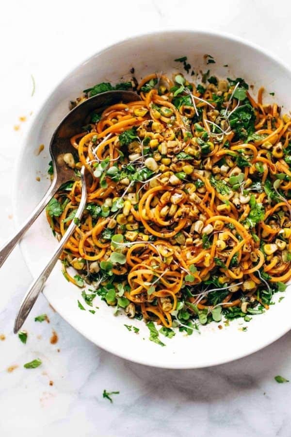 Twisted Sweet Potato Pasta Salad Delight