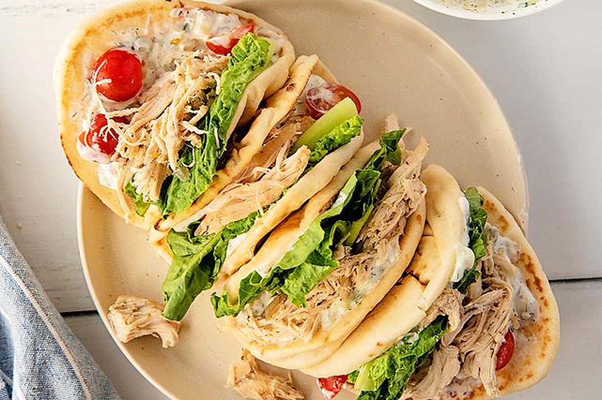 Easy Greek-Style Chicken Gyro Delights