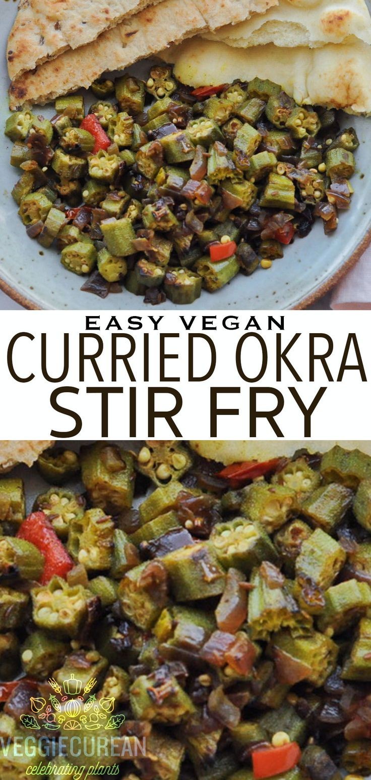 Okra Stir Fry with Indian Spice Flair