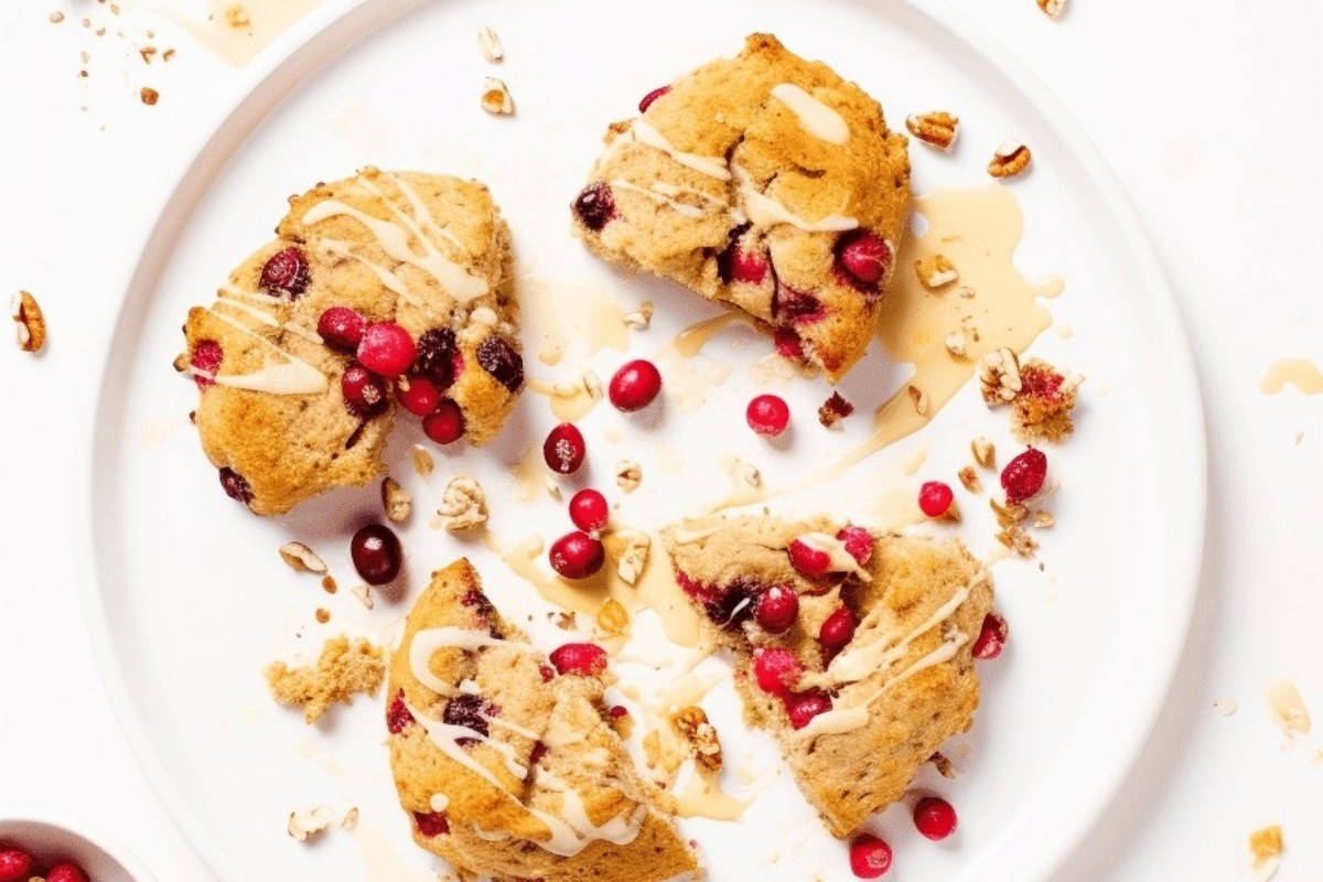 Indulge in Low-Carb Delights with Cranberry Walnut Scones