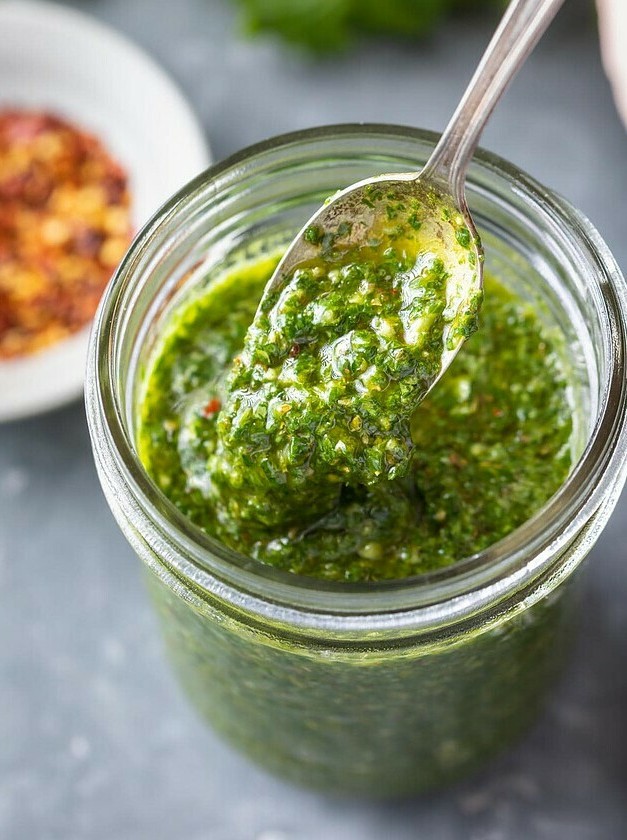 Argentinian Herb Infused Green Sauce