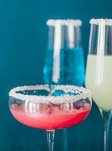 Pride Flag Cocktails in Perfect Harmony