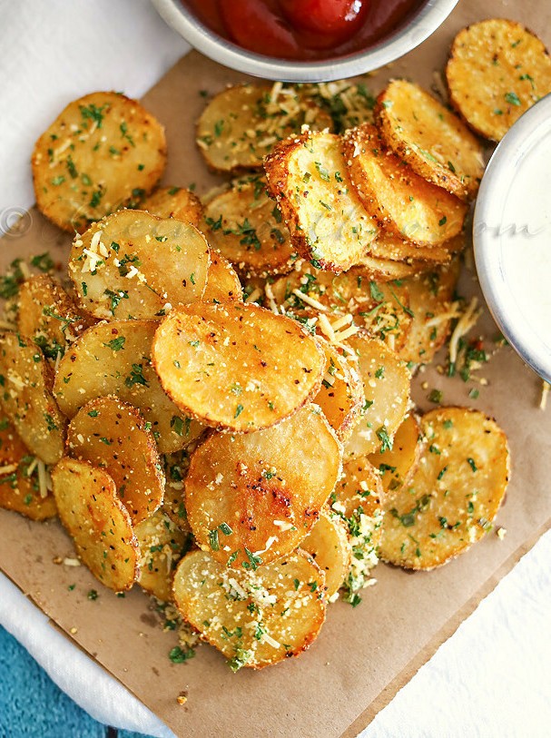 Cheesy Crispy Potato Delight