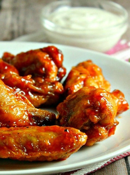 Crispy Baked Hot Wings Recipe