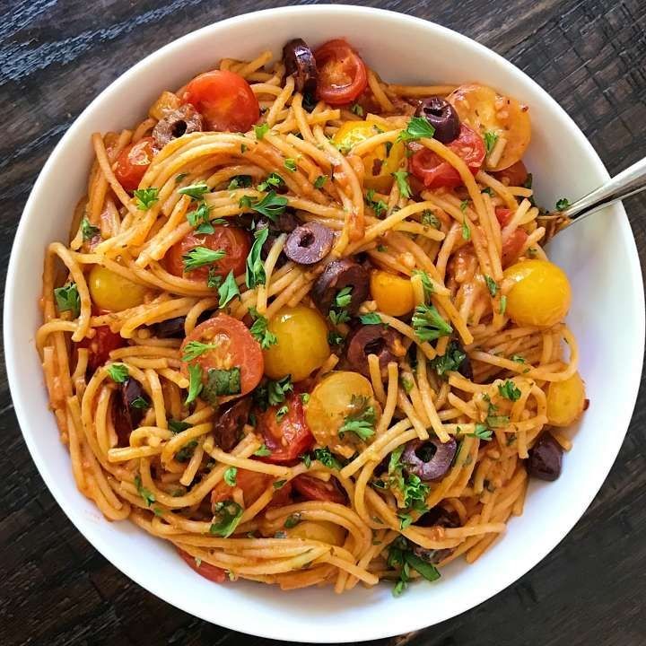 Vibrant Pea Pesto Pasta Delight