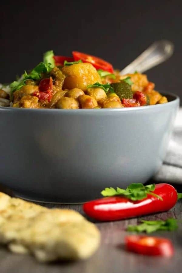 Slow Cooker Veggie Delight Curry