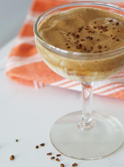 Whipped Coffee Vodka Fizz