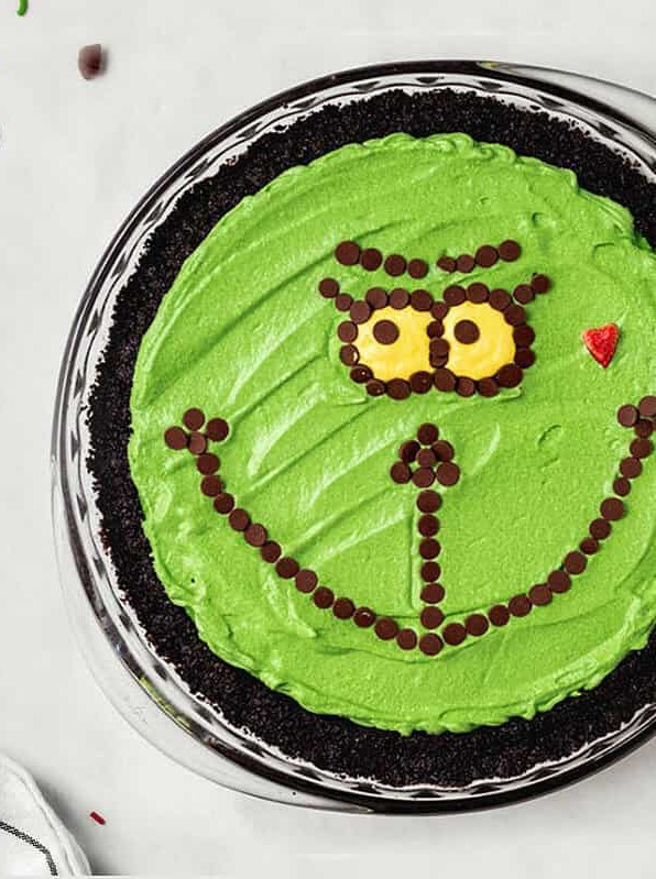 Whimsical Grinch Holiday Cheesecake Delight