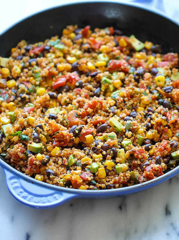 Mexican Quinoa Fiesta in One Pan