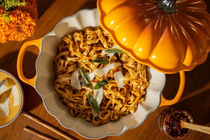 Fall-Inspired Brown Butter Pumpkin Noodle Delight