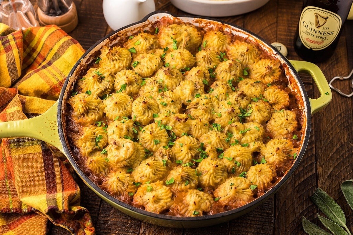 Turkey Leftovers Turned into a Hearty Pie