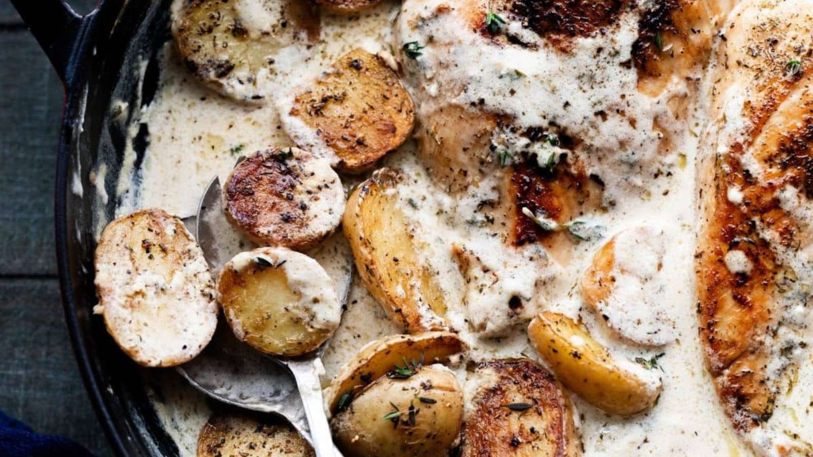 Ranch-Infused Chicken & Potato Dutch Oven Delight