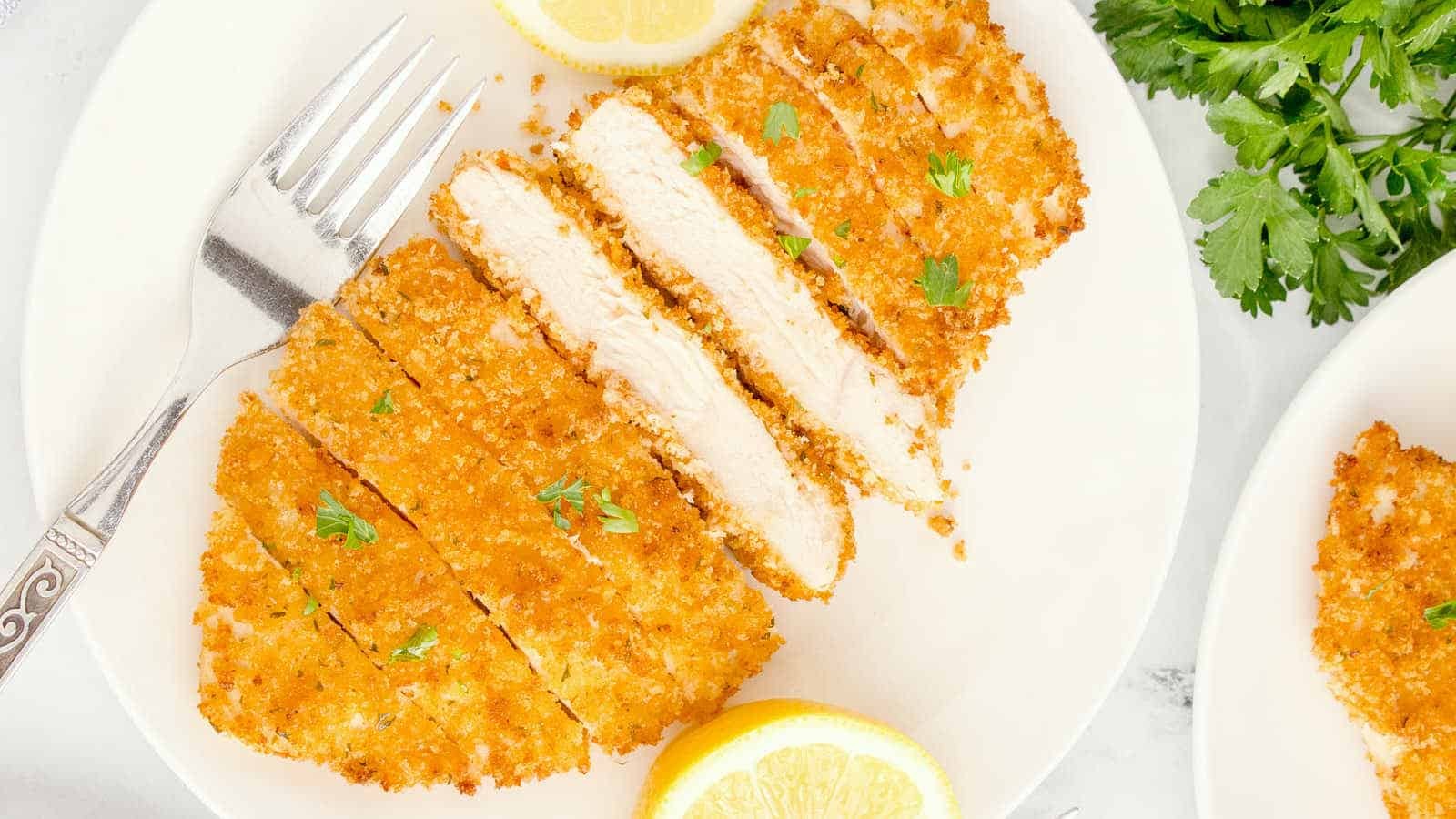 Quick Air Fried Chicken Cutlet Delight