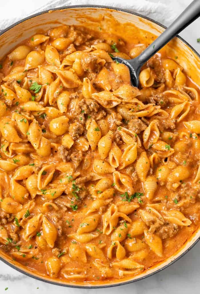 Easy Cheesy Beef Pasta Bake