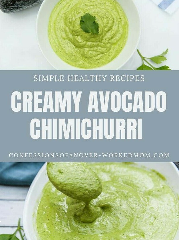 Avocado Twist on Classic Chimichurri
