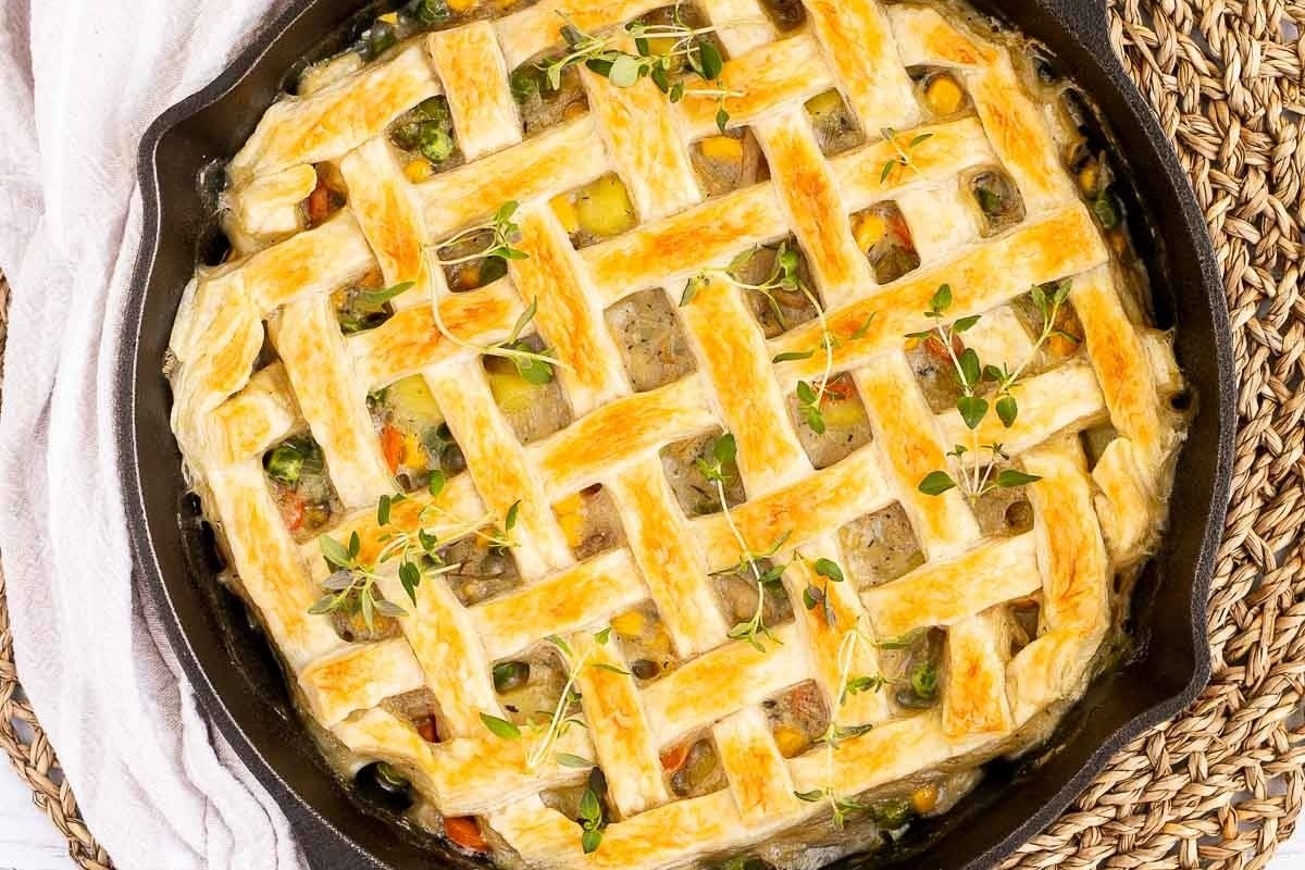 6-Veggie Vegan Comfort Pie