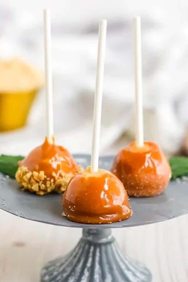 Caramel Coated Apple Treats