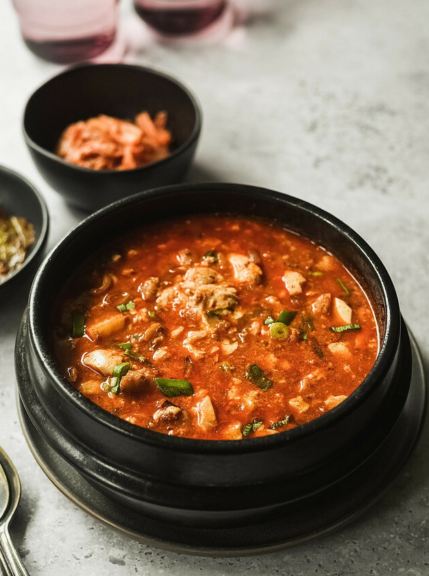 Soft Tofu Seafood Stew Korean Classic