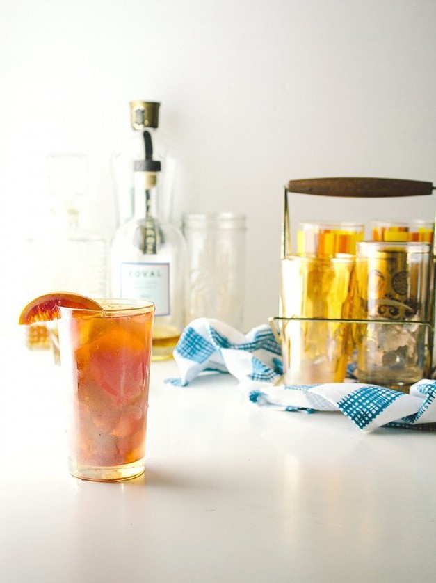 Whiskey & Citrus Bliss in a Glass