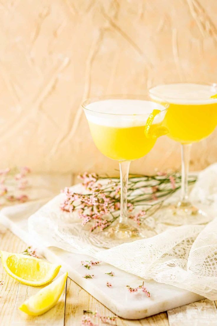 Fizzy Twist on the Classic Sidecar