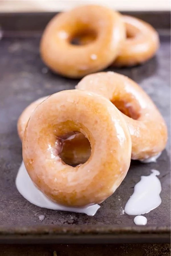 Krispy Kreme Inspired Glazed Donut Recipe