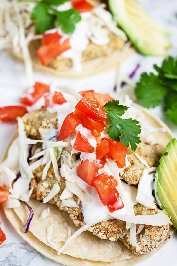 Air Fryer Fish Tacos with Fresh Lime Twist