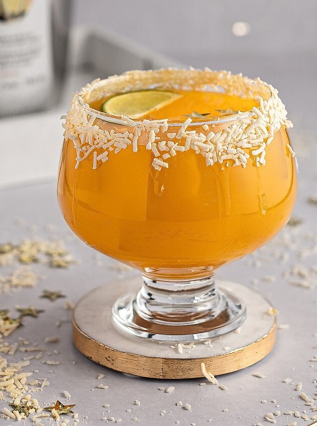 Tropical Mango Bliss in a Glass