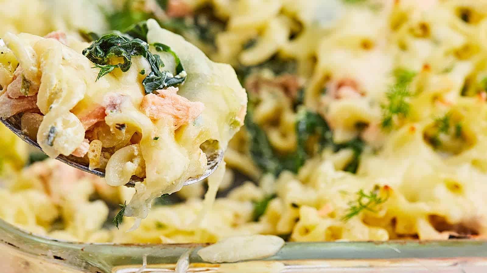 Cheesy Baked Salmon Delight