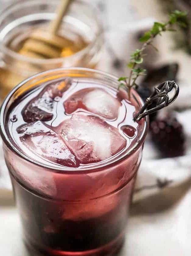 Bourbon Blackberry Bliss Cocktail