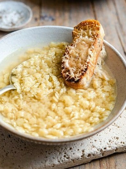 Cozy Italian Chicken Pasta Broth