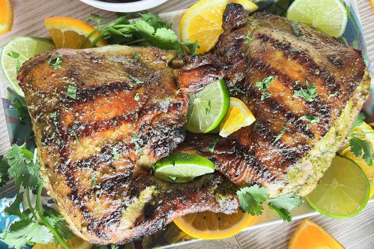 Mojo Marinated Chicken Legs - Citrus Grill
