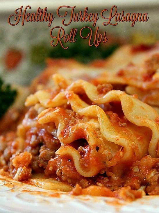 Wholesome Turkey Lasagna Roll-Ups Delight